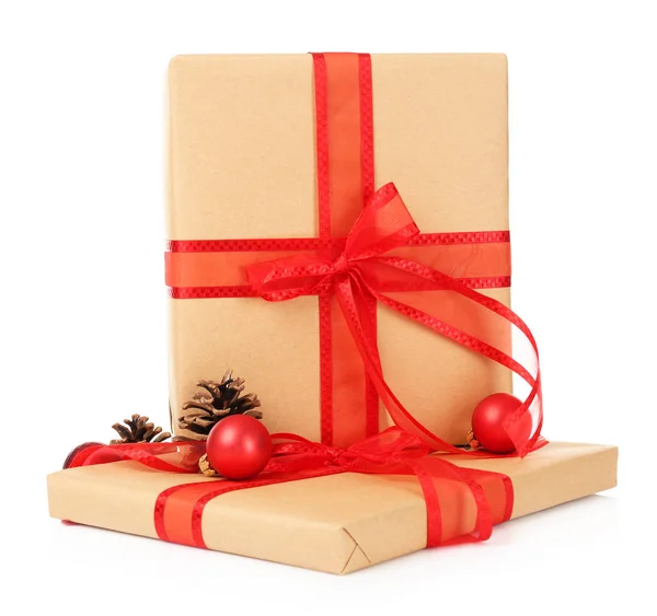 Kerstcadeaudozen — Stockfoto