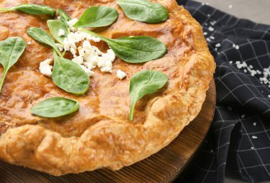 Ispanaklı lezzetli pasta