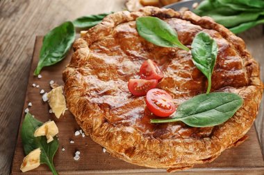 Ispanaklı lezzetli pasta 