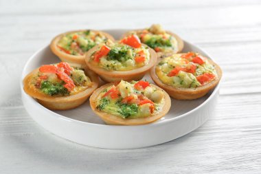 Brokoli kiş tartlets 
