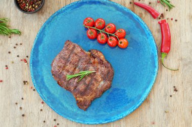 Lezzetli ızgara biftek 