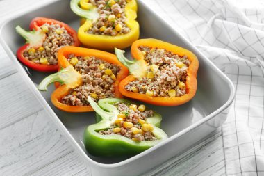 Quinoa biber dolması 