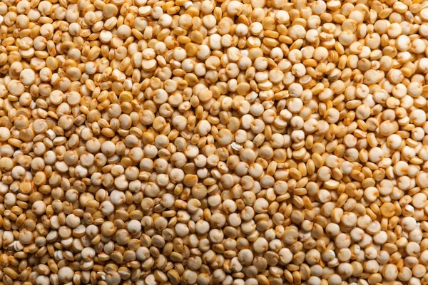Semi di quinoa grezzi come sfondo — Foto Stock