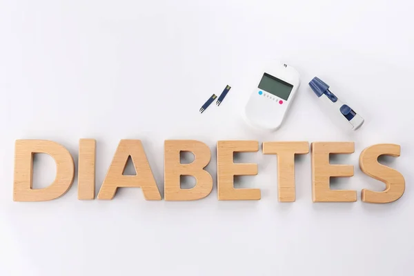 Composition with word Diabetes — Stock Photo, Image