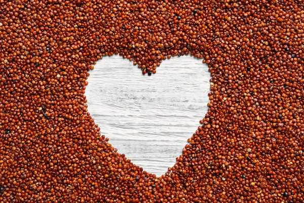 Organic quinoa seeds — Stock Photo, Image