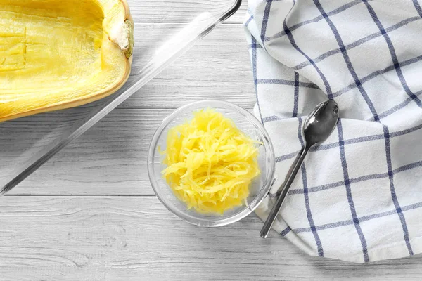 Bowl with spaghetti squash