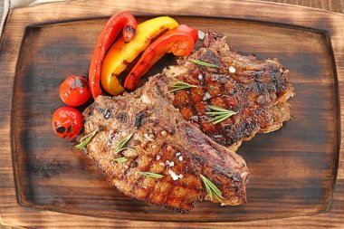 Lezzetli ızgara biftek