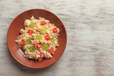 quinoa ile lezzetli tatlı 