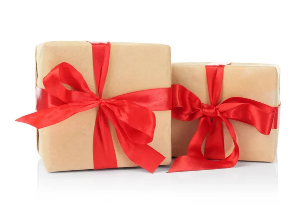 Рождественские коробки — стоковое фото