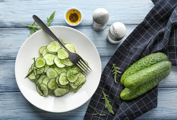 Insalata di cetrioli fresca — Foto Stock