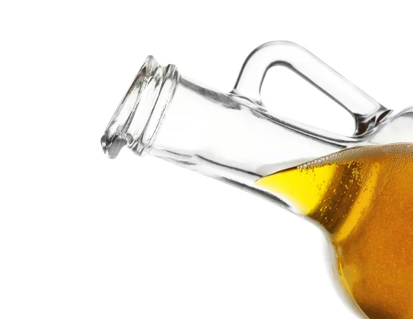 Pitcher with cooking oil — Stock Photo, Image