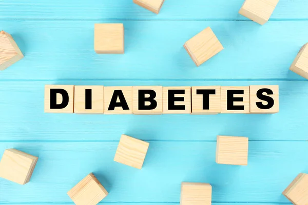 Composición con palabra Diabetes —  Fotos de Stock
