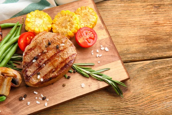 Tasty grilled steak — Stock Photo, Image