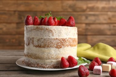 enfes Çilekli pasta