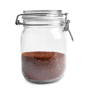 Quinoa tohumları cam 