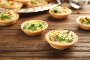 Brokoli kiş tartlets 