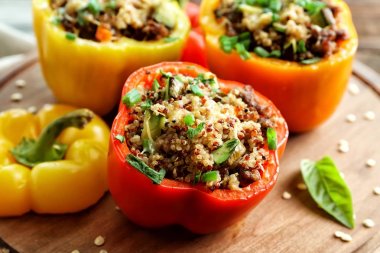 Quinoa biber dolması 