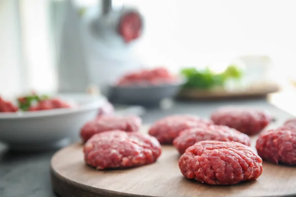 Cutlets made from forcemeat — Stock Photo, Image