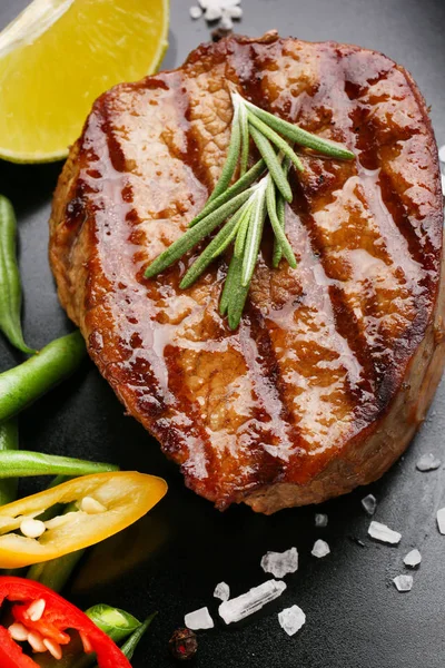 Lekkere gegrilde biefstuk — Stockfoto