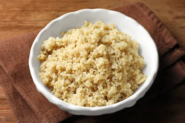 Weiße Quinoa Nahaufnahme — Stockfoto