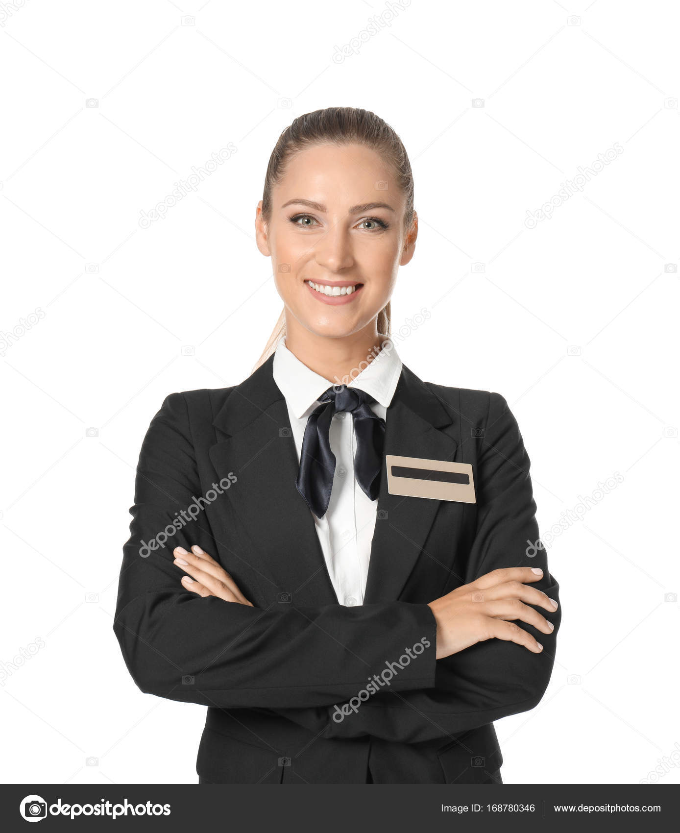 receptionist uniform images