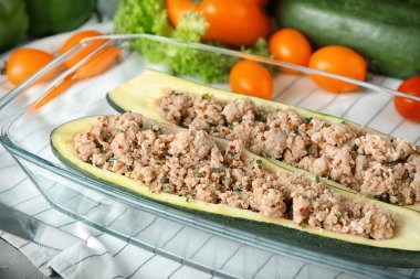 Quinoa kabak dolması