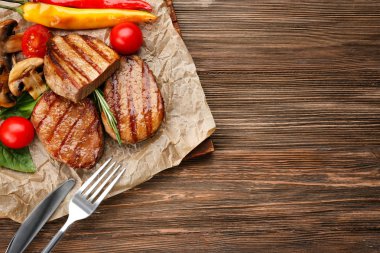 Lezzetli ızgara biftek