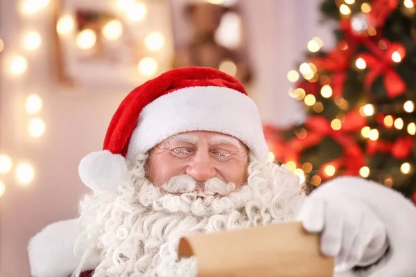 Authentischer Weihnachtsmann — Stockfoto