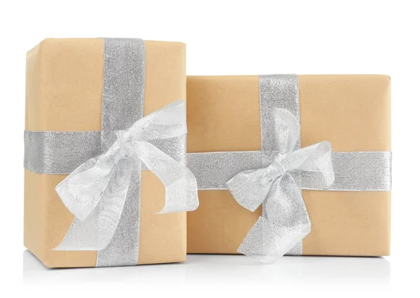 Christmas gift boxes — Stock Photo, Image