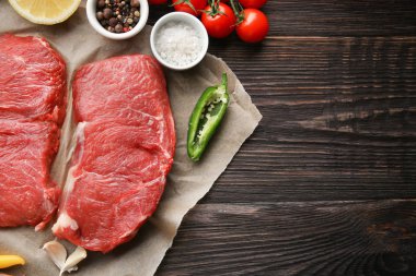 yemek için taze çiğ et