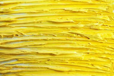 Parlak sarı boyalı doku