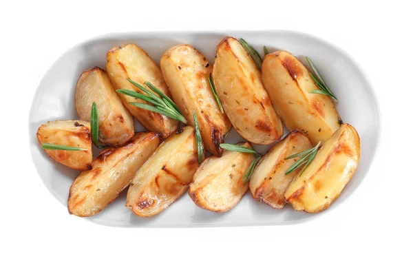 Heerlijke gebakken aardappelen — Stockfoto