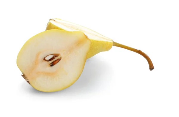 Halves of delicious ripe pear — Stock Photo, Image