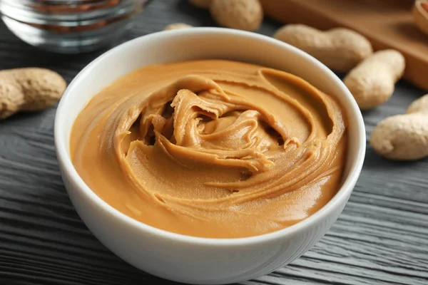 Creamy peanut butter — Stock Photo, Image