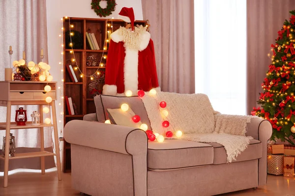 Habitación decorada para Navidad —  Fotos de Stock