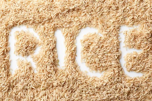 Word pirinç ile kompozisyon