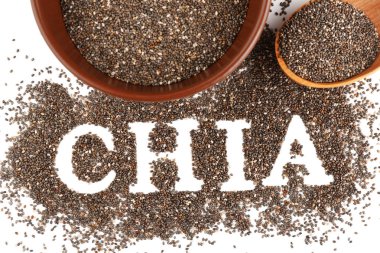 Chia tohum ile kompozisyon 