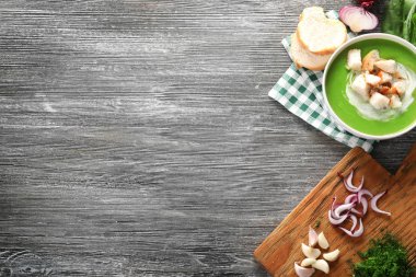 Lezzetli ıspanak çorbası