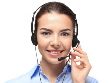 genç kadın resepsiyonist