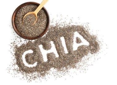 Chia tohum ile kompozisyon 