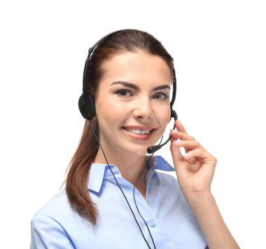 genç kadın resepsiyonist