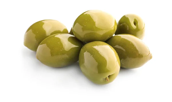 Спелые вкусные оливки — стоковое фото