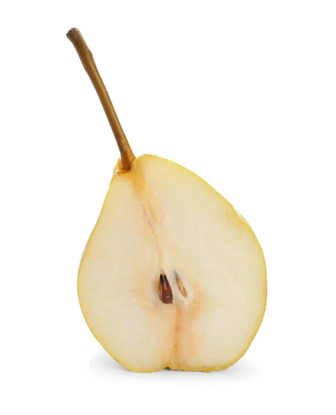 Half of delicious ripe pear — Stock Photo, Image