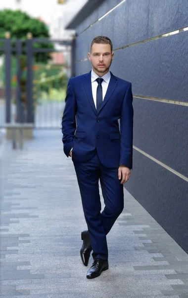 Handsome man in suit