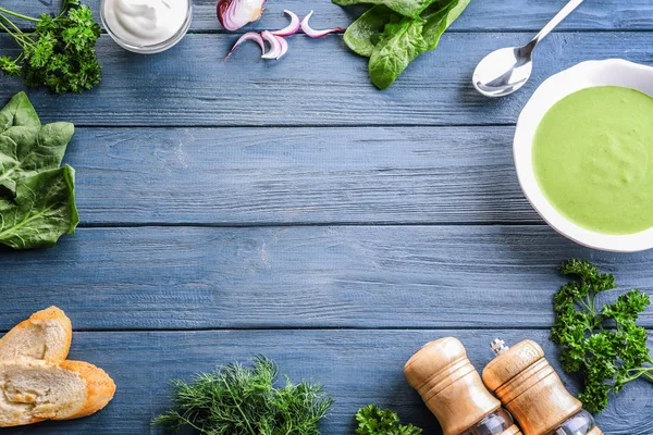 Lezzetli ıspanak çorbası