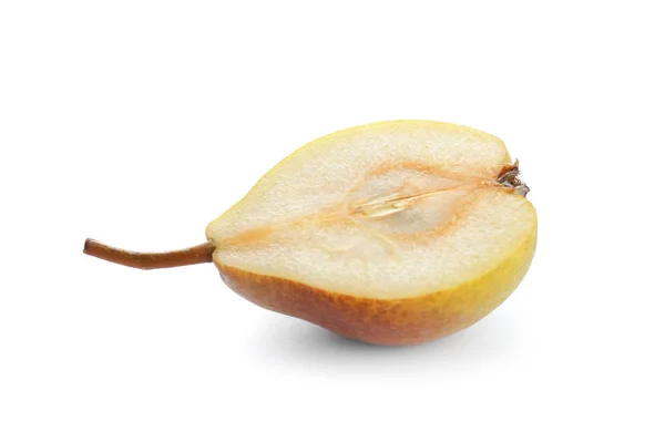 Half of delicious ripe pear — Stock Photo, Image