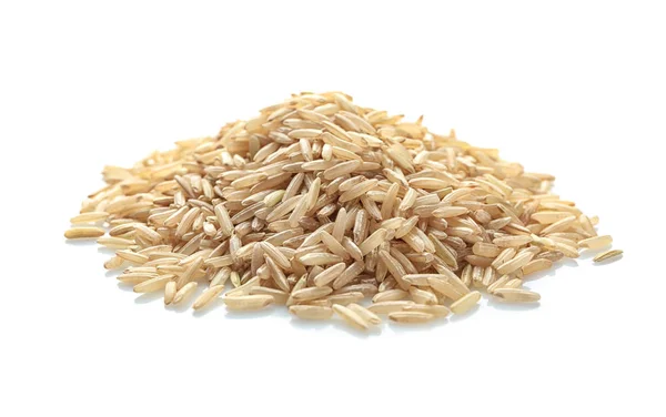 Pile of brown rice — Stock Photo, Image