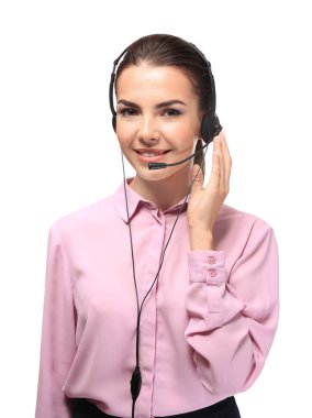 genç kadın resepsiyonist