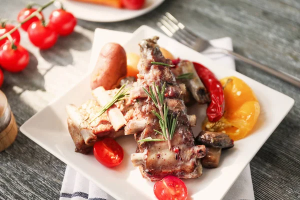 Tasty grilled ribs — Stock Photo, Image