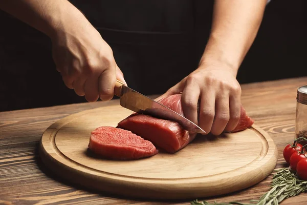 Carne fresca cruda — Foto Stock